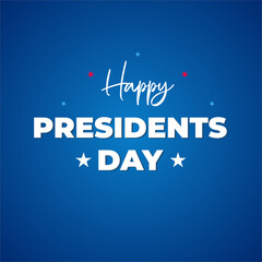 Naklejka na ściany i meble President’s Day. Vector banner design template for Presidents Day, Banner, Poster, Greeting Card. Vector Illustration.