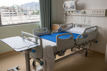 Comfort and Privacy A Serene Private Hospital Room for Recovery