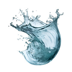 water liquid splash isolated includes clipping path, transparent background