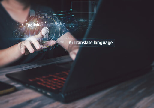 Individuals use the internet and advanced holographic graphics and AI technology for smooth translation. Supports multiple languages such as English, Chinese, Russian, Ukrainian, Japanese, and Thai.