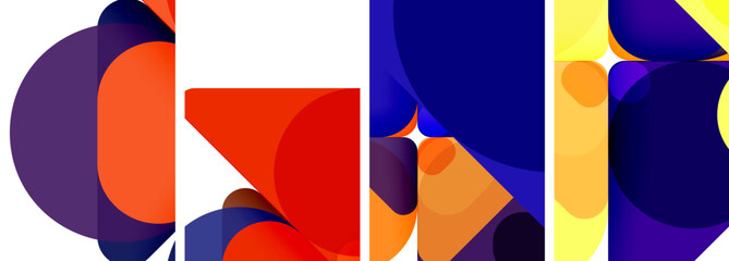 Geometric elements abstract backgrounds for wallpaper, business card, cover, poster, banner, brochure, header, website