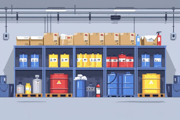 Proper Storage: Ensuring proper storage conditions for chemicals, including secure containers