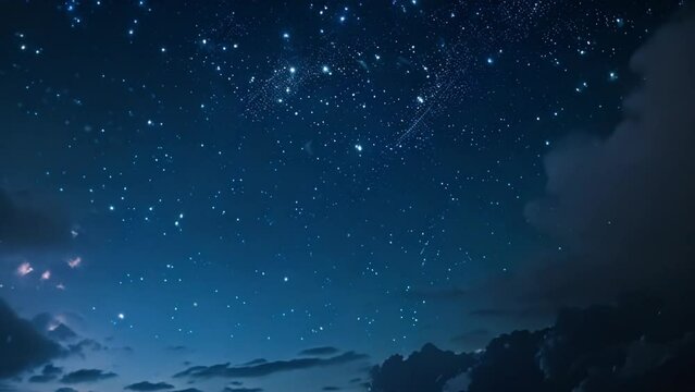 video of beautiful shooting star views