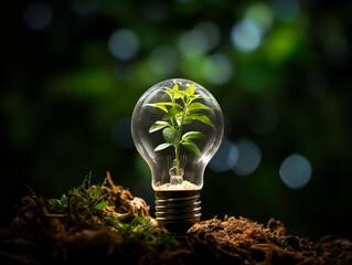 Plant sprout in a light bulb
ecology
Generation AI