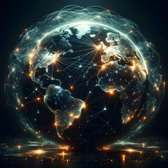 Global Network Topology with Seamless Data Communication - International Connectivity