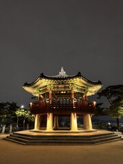 Obraz premium Nightscape of Seoul, Park