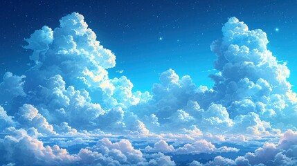 Sky Dark Clouds, Background Banner HD