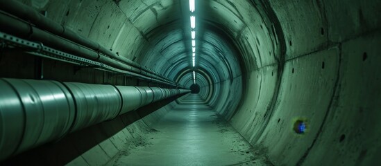underground tunnel's ventilator fan booster