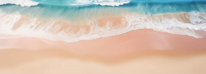 Fototapeten A beautiful beach with white sand and bright blue skies © original logo