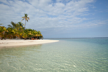 Belize island South Water Caye.