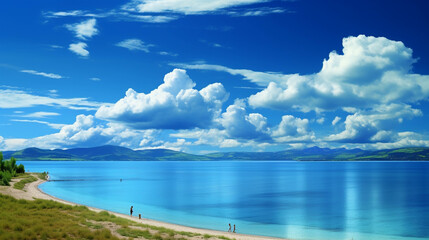 blue sky and clouds high definition(hd) photographic creative image