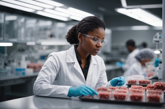 scientist woman in lab