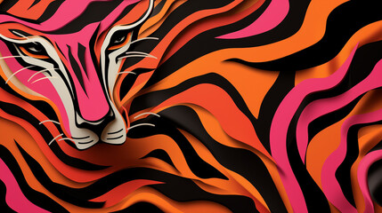 Obraz premium zebra skin texture