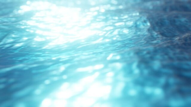 ループ映像  海・湖・川の水面・水中のゆるやかなゆらぎ 4K Mild oscillations
