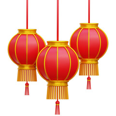 Chinese Lantern 3d Illustration