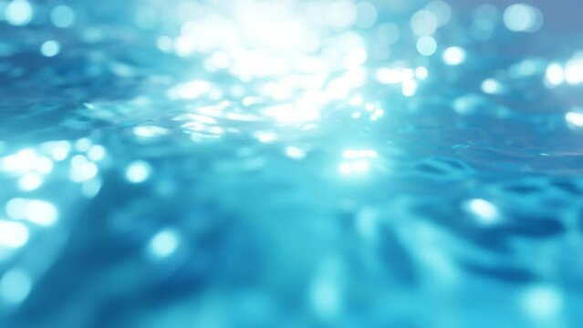 ループ映像  海・湖・川の水面・水中のゆるやかなゆらぎ 4K Mild oscillations
