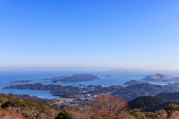 伊勢志摩スカイラインからの眺望　三重県