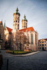 Fototapeta na wymiar Saale Unstrut Germany Saxony-Anhalt Sachsen-Anhalt Naumburg Dom Cathedral