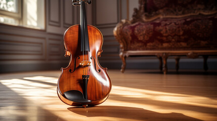 The vintage violin is a perfect present for the start of the new year.
