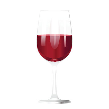 Enhance your design with this versatile vector wine glass! Crafted with precision, its transparent elegance on an isolated background offers seamless integration for your graphic design projects.