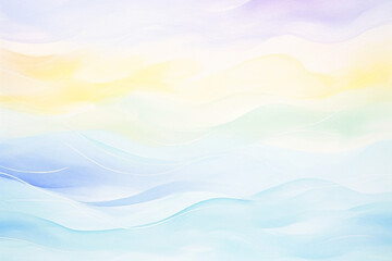 Blurred beauty The art of pastel backgrounds , cartoon drawing, water color style