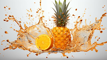 pineapple high definition(hd) photographic creative image