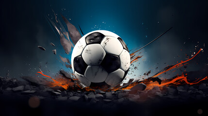 Fototapeta premium super bowl background, american football banner
