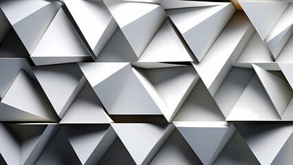 abstract 3d triangles elegant  background ,ai generate