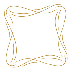 frame for your text with line decoration transparent file format png