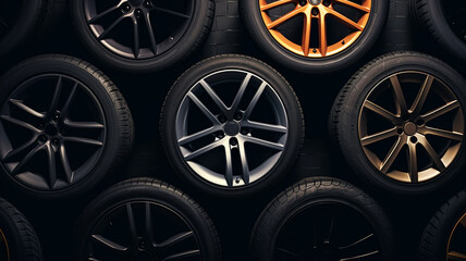 Car Wheels. Concept design.