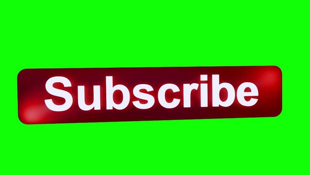 All Social Media Subscribe, Like, Follow, Share, Comment Buttons, In One Video 4K Green Screen 