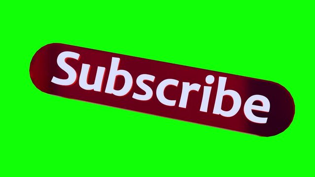 All Social Media Subscribe, Like, Follow, Share, Comment Buttons, In One Video 4K Green Screen 