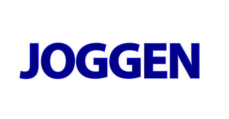 Joggen, Laufen, Fitness, Sport, Bewegung, Gesundheit, Ausdauer - blaue plakative 3D-Schrift, Freisteller, Rendering
