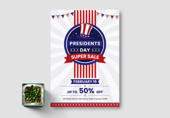 Presidents Day Sale Flyer