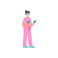 doctor and patient person poses general practitioner