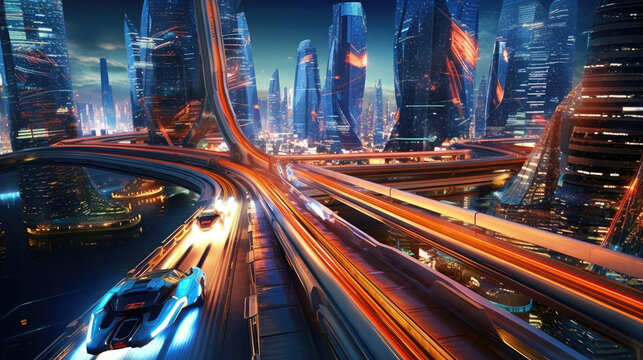 Racing video game gameplay