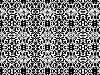 black and white calligraphy pattern
