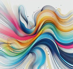 Abstract Colorful Waves  (3) 1