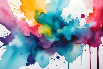 Captivating Watercolor Stains background