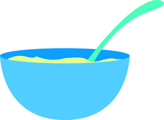 Baby Food Illustration