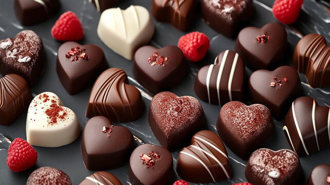 delicious and sweet chocolates perfect for valentines day