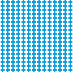 Oktoberfest bavarian pattern. Flag of bavaria. Background for german octoberfest in munich. Texture with white and blue rhombus. Seamless banner for fabric of bayern. Wallpaper and textile.