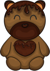 Fototapeta premium Chocolate Bear