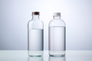 two bottles of water