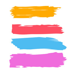 Obraz premium Abstract turquoise hand painted