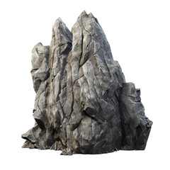 Grey rock cliff game asset stone clip art