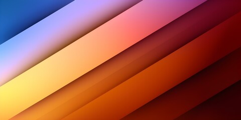 Obraz premium Vibrant Gradient Colors Illuminating Abstract Geometry
