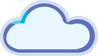cloud, icon, symbol, vector, cloud computing, sky, sign, blue, communication