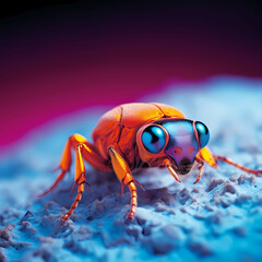 Scientific Photography, A Close Up Of A Bug