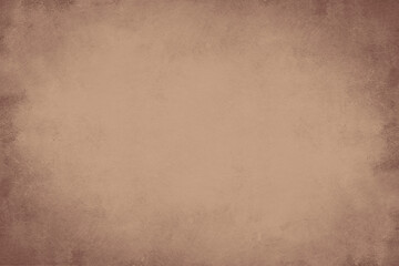 Textured brown background, scratched wall structure, template for scrapbook, vintage style